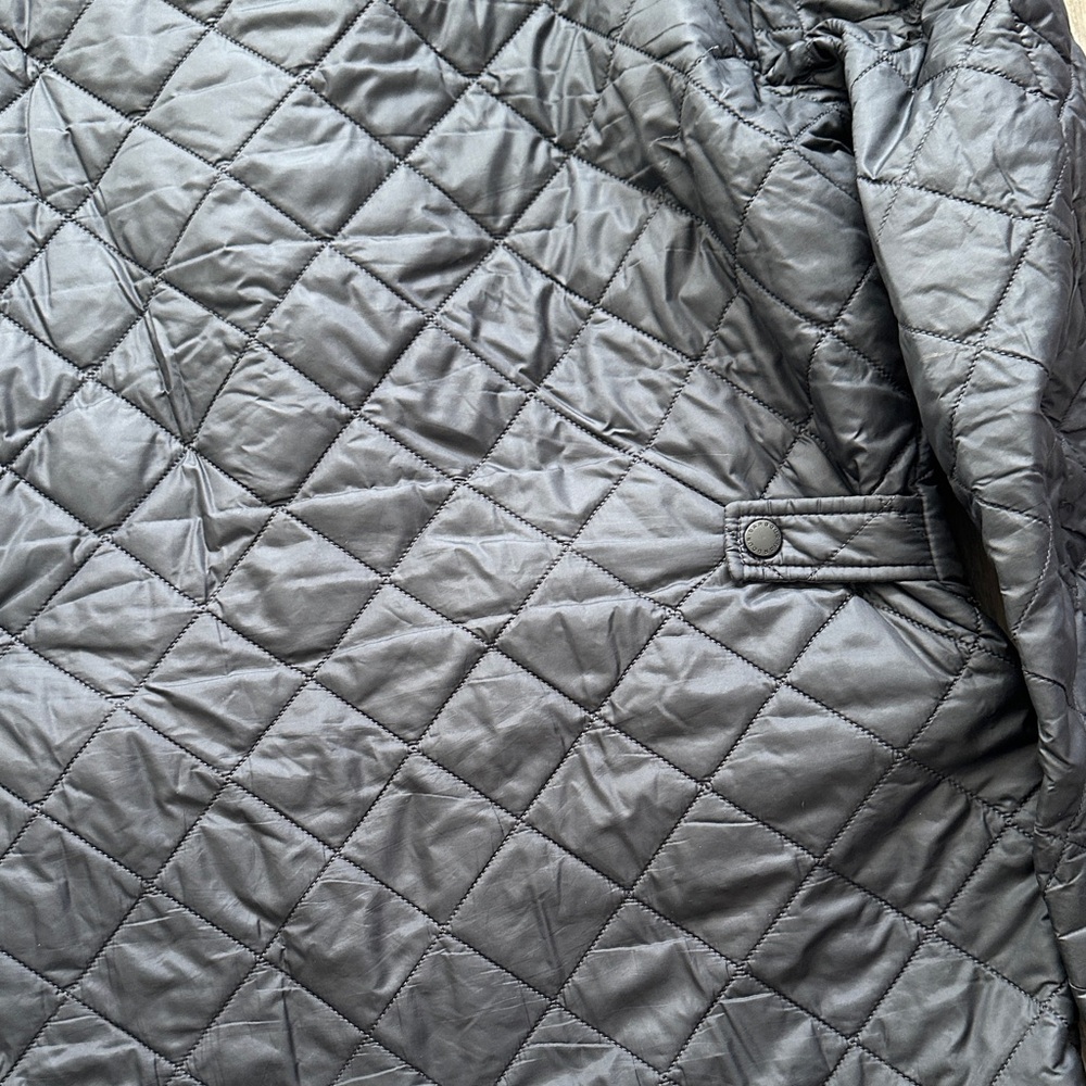 Barbour Quilted Black Jacket - Picture 7 of 10